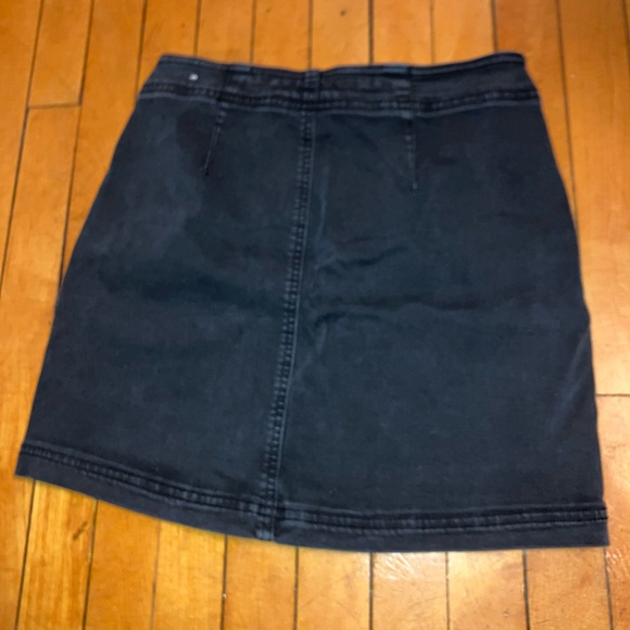 Front zipper detail mini skirt - Picture 5 of 6